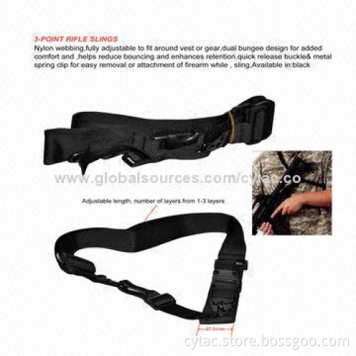 Constructed for high-quality 1.25" Nylon, Webbing 3-point Sling